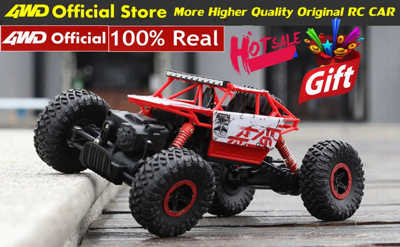 Coche todoterreno 4WD RC, coches de Control remoto 4x4, Radio, Buggy, camión de