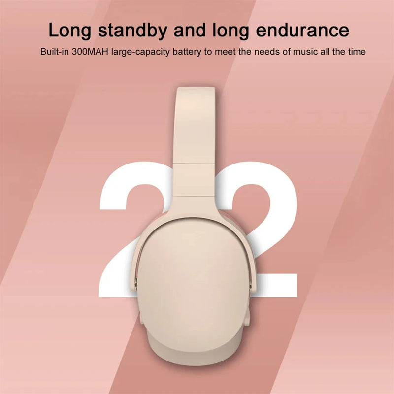 Headphones P2961 Bluetooth 5.3 Over-ear Earphone For Samsung iPhone Stereo Hifi Headset Game Earbuds With Mic