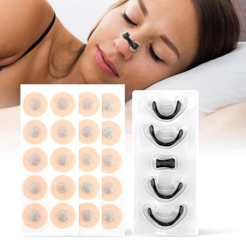 1/2/3Kits Magnetic Nasal Strips&Clips Nasal Breathing Dilators Air Intake Improve Sleeping Reduce Snoring Nasal For Nighttime ﻿