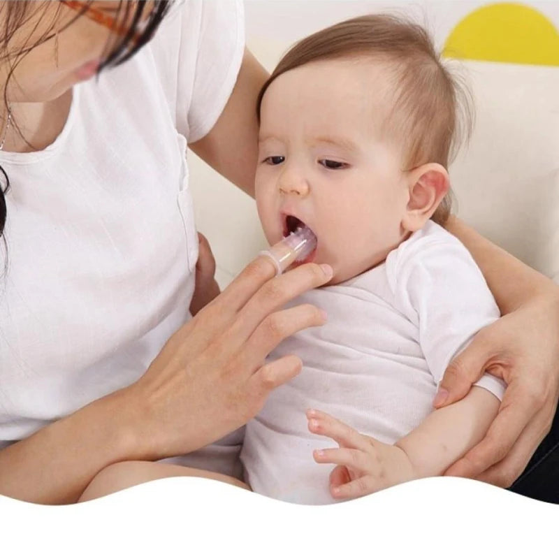 Soft Finger Toothbrush Baby Kid Oral Cleaning Teeth Care Hygiene Brush Infant Tooth Brush For Newborn Care