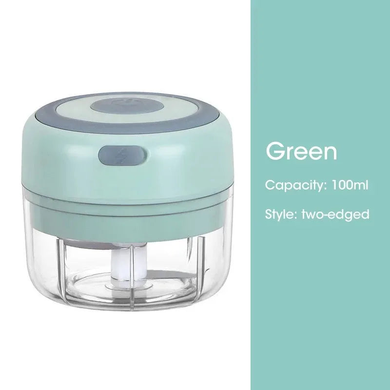 Mini wireless electric power grinder, 100ml/250ml, portable chopper 