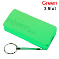 DIY Power Bank Box 5V 1A Portable 18650x2 USB Battery Charger Case Mini Kit Storage For Mobile Phone MP3 Electronic Charging