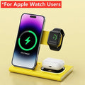 3 in 1 wireless charger for iPhone 15 14 13 12 Samsung S23 S22 Galaxy Watc 