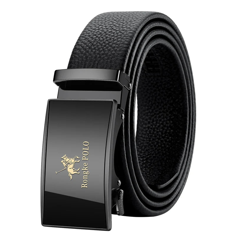 OYIFAN Men Belt Genuine Leather Belt for men Automatic belts Adjustable waistband Business belts 허리띠