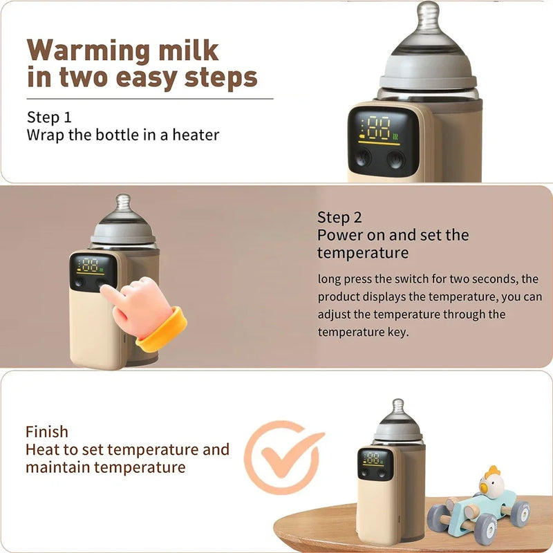 Rechargeable Portable Bottle Warmer