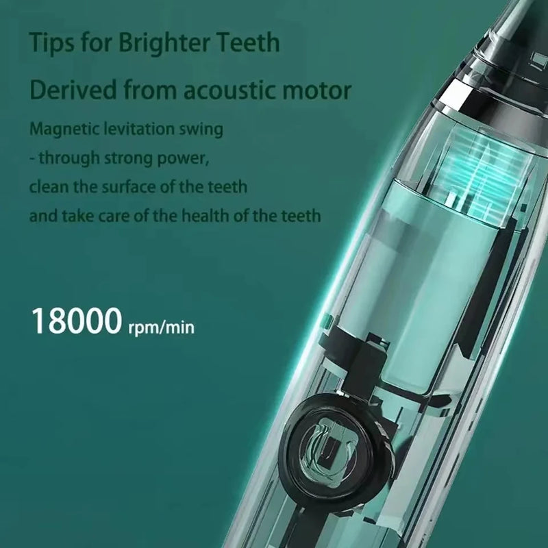 Ilike Sonic Electric Toothbrush for Men and Women Adult Household Non Rechargeable Soft Hair IPX7 Waterproof