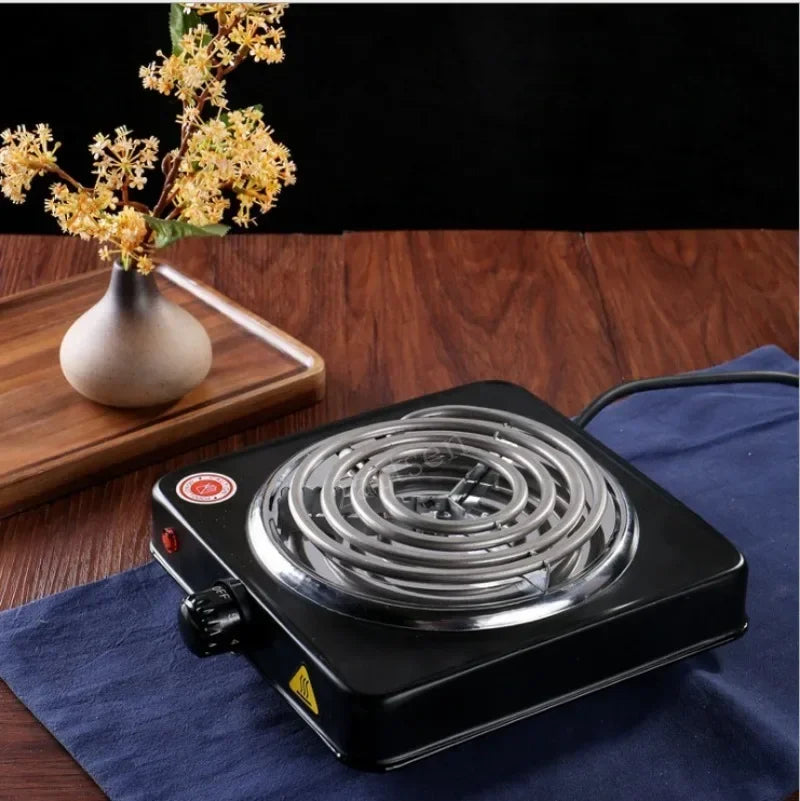 Electric Furnace Household Mini Single Disc Burner Portable Hot Plate Mosquito Incense Furnace 500W2000W 200-1000℃ Kitchen Stove