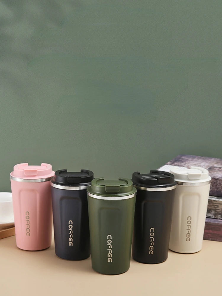 500ml stainless steel coffee cup, thermal thermos for traveling to the kitchen 