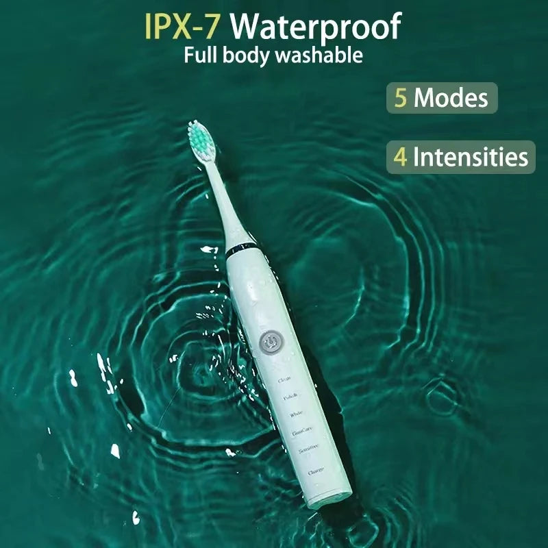 Ilike Sonic Electric Toothbrush for Men and Women Adult Household Non Rechargeable Soft Hair IPX7 Waterproof