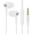 3.5mm Wired Headphones In Ear Headset Wired Earphones with Microphone Bass HiFi Stereo Earbuds Sports In-line Control For Phones