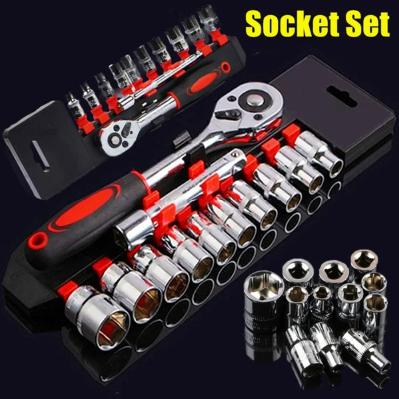 12 Pcs Set Wrench Socket Set Hardware Car Boat Auto Repair Tools Bike Multitool Bike Tool Kit Motorcycle Bicycle Repairing Tool