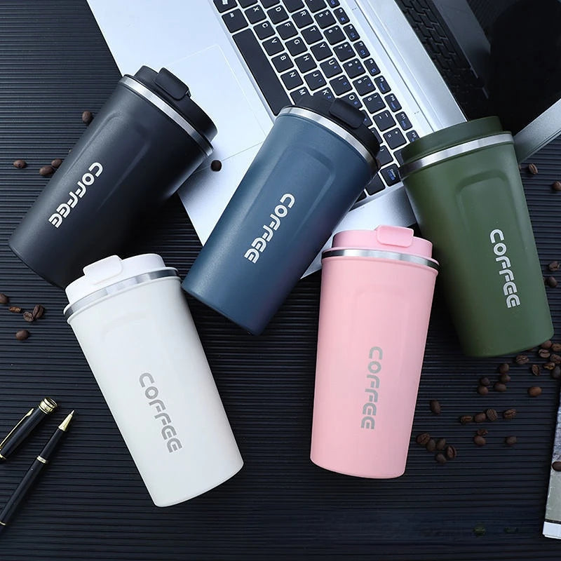 500ml stainless steel coffee cup, thermal thermos for traveling to the kitchen 