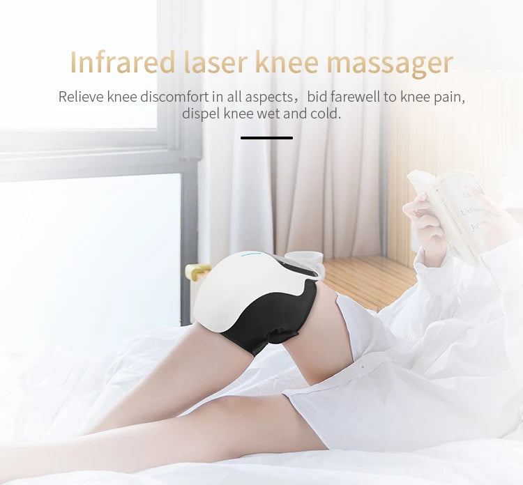 Rod massager with infrared heat and vibration, relieving rod pain 