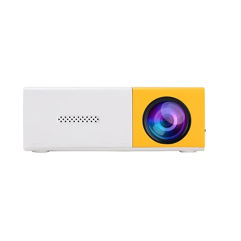 LED Home Theater Projector Small portable outdoor projector 300 lumens Home Theater Outdoor camping office meeting