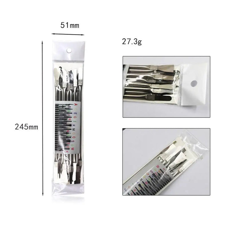 8pcs CPU IC Glue Remover Phone Repair Tool C Chip Repair Thin Blades Piratical Repair Hand Tool For Mobile Phone Computer