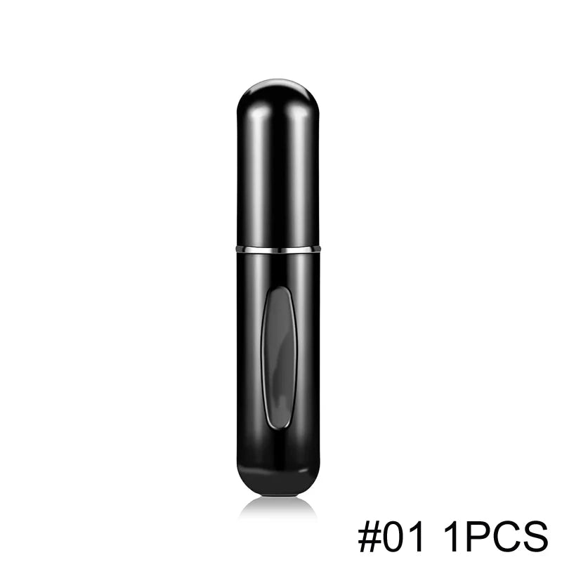 1/5/10PCS 5ml Portable Perfume Atomizer Mini Perfume Bottle Sample Spray Bottling Dispenser Cosmetics Travel Container