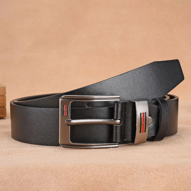 Genuine Leather For Men's High Quality Buckle Jeans Cowskin Casual Belts Business Cowboy Waistband Male Fashion Designer 2024New