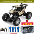 Coche todoterreno 4WD RC, coches de Control remoto 4x4, Radio, Buggy, camión de