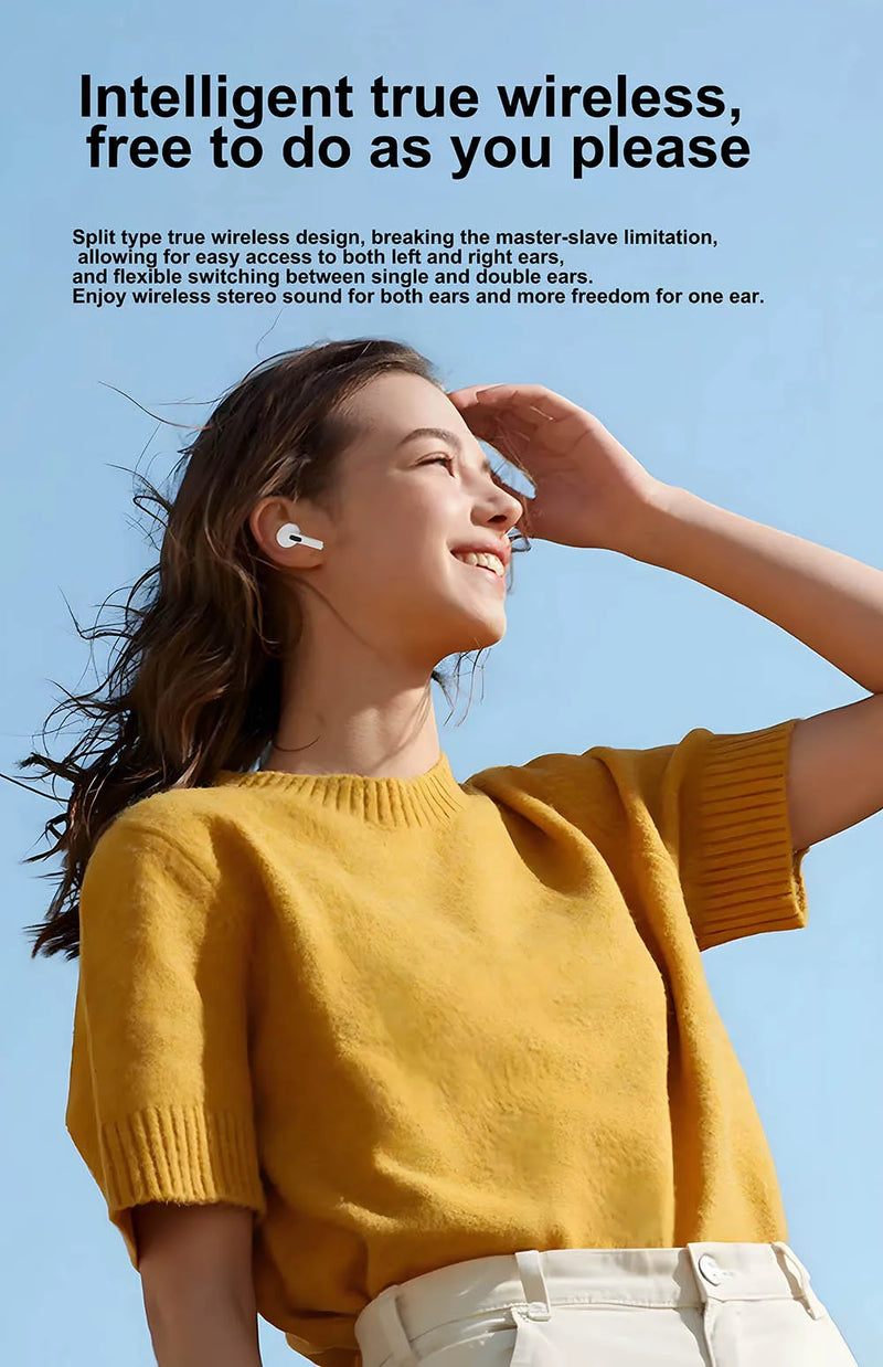 Air Pro Wireless Earbuds Bluetooth Earphones For Xiaomi iPhone Samsung ANC Wireless 5.4 Headphone Game Sports Microphone HiFi