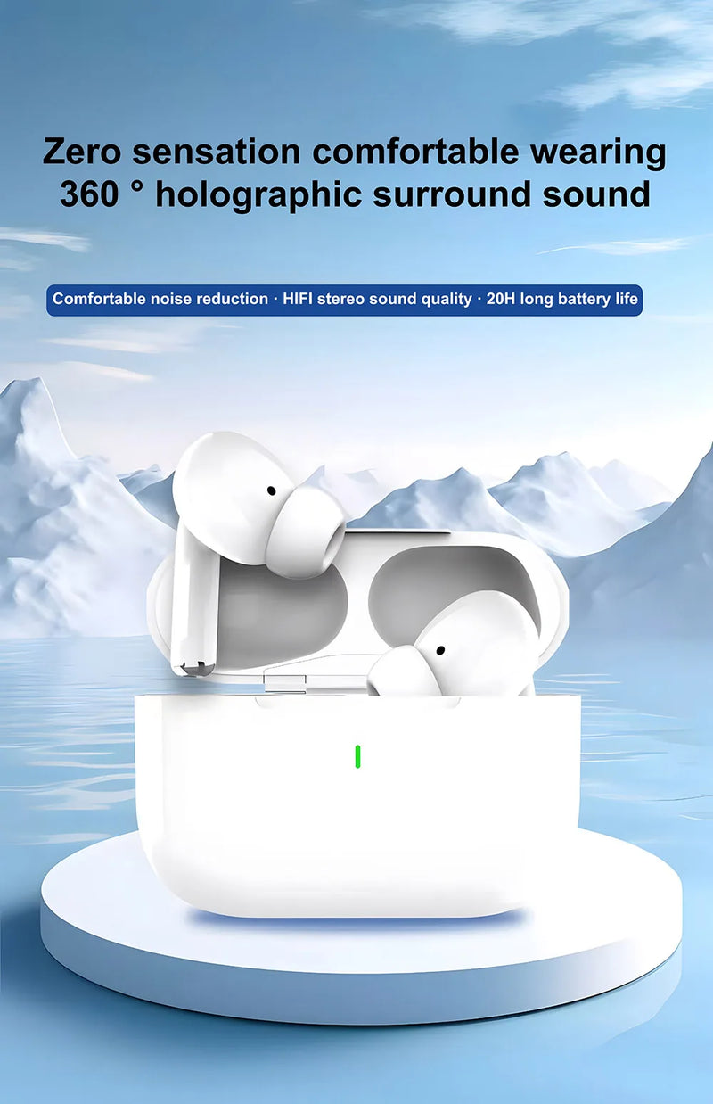 Air Pro Wireless Earbuds Bluetooth Earphones For Xiaomi iPhone Samsung ANC Wireless 5.4 Headphone Game Sports Microphone HiFi