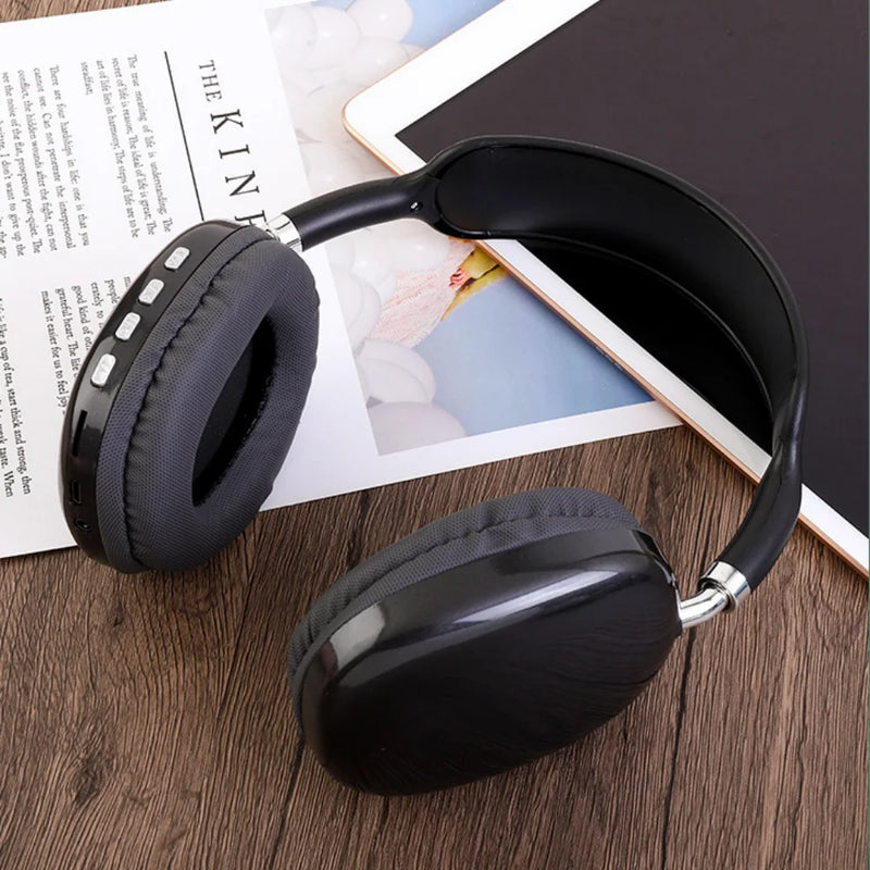 Wireless headphones with Bluetooth, smart headphones with noise reduction 