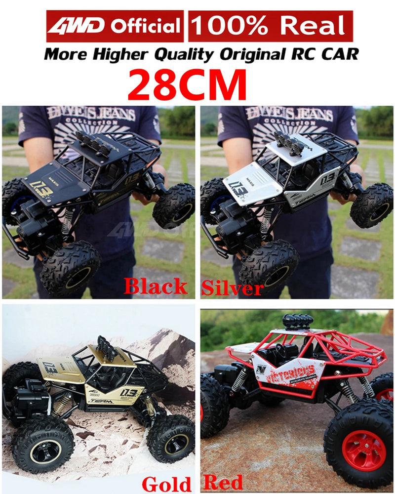 Coche todoterreno 4WD RC, coches de Control remoto 4x4, Radio, Buggy, camión de