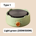 110V Electric Mini Coffee Heater Milk Tea Mocha Heating Stove Hot Plate Multifunctional Cooking Pot Oven Small Furnace Cooker