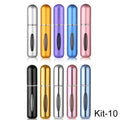 1/5/10PCS 5ml Portable Perfume Atomizer Mini Perfume Bottle Sample Spray Bottling Dispenser Cosmetics Travel Container