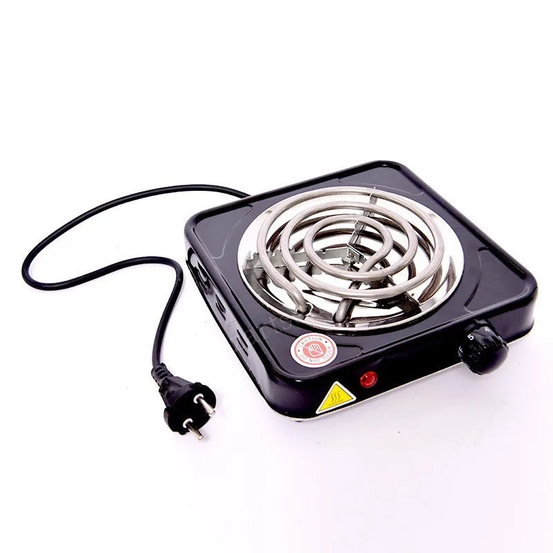 Electric Furnace Household Mini Single Disc Burner Portable Hot Plate Mosquito Incense Furnace 500W2000W 200-1000℃ Kitchen Stove