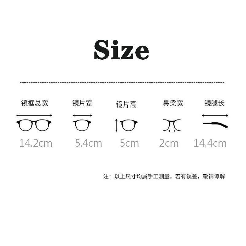 Square glasses with polygon mount for men and women, smooth lenses for me 