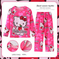 2pcs/set New Children Pyjamas Minnie Elsa Duck Cartoon Girls Sets Kid Home Wear boys and girls Travel Casual Sleepwear Suit