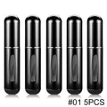 1/5/10PCS 5ml Portable Perfume Atomizer Mini Perfume Bottle Sample Spray Bottling Dispenser Cosmetics Travel Container