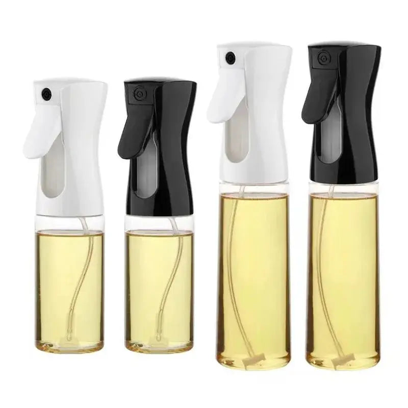 1pc 200ml/300ml Oil Spray Bottle Kitchen Cooking Olive Oil Dispenser Camping BBQ Baking Vinegar Soy Sauce Sprayer Containers