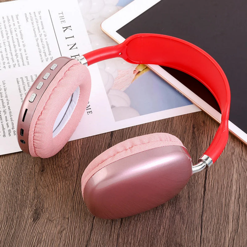 Wireless headphones with Bluetooth, smart headphones with noise reduction 