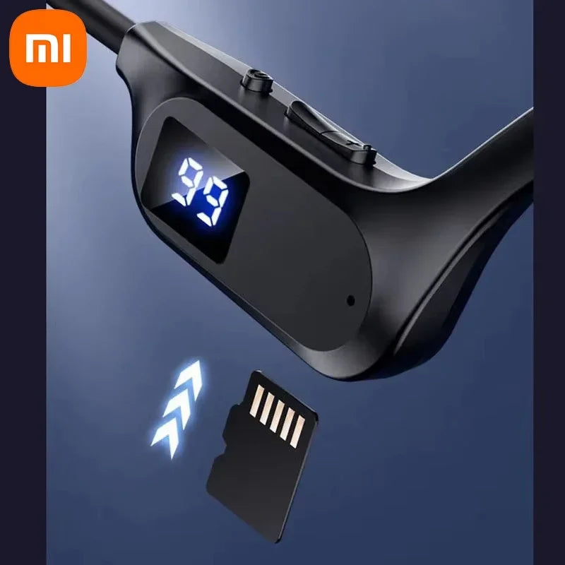 Xiaomi X7 Bone Conduction Wireless Earphone Sport Swimming Bluetooth Compatible Headphone Hand-Free With Mic For Sports Earbuds