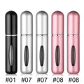 1/5/10PCS 5ml Portable Perfume Atomizer Mini Perfume Bottle Sample Spray Bottling Dispenser Cosmetics Travel Container