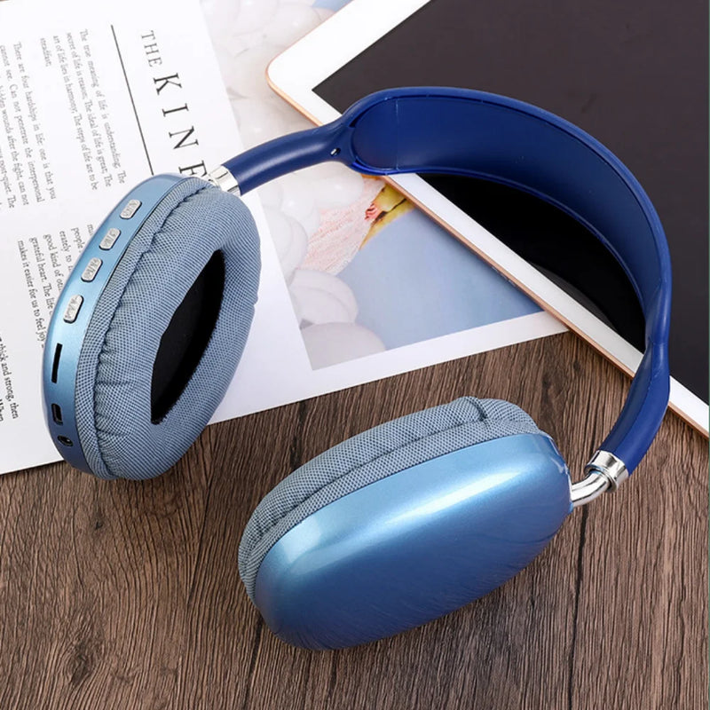 Wireless headphones with Bluetooth, smart headphones with noise reduction 