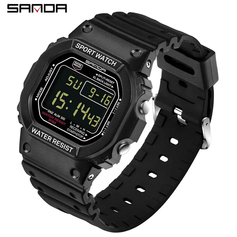 Fashino Sanda-Digital watch for men, resistant bracelet men's accessory 