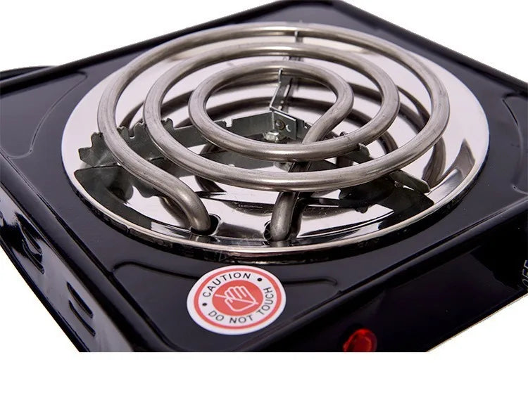 Electric Furnace Household Mini Single Disc Burner Portable Hot Plate Mosquito Incense Furnace 500W2000W 200-1000℃ Kitchen Stove