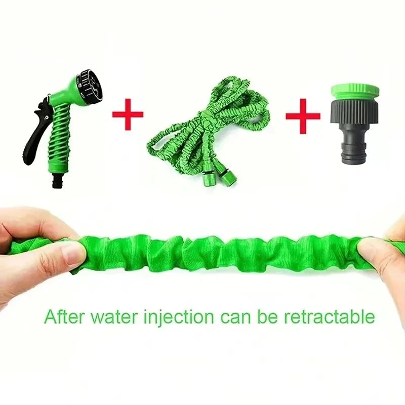 High pressure extensible magic hose for washing cars, 7 functions 