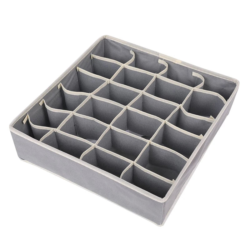 Organizer For Underwear Socks Bra Pants Scarf Tie Storage Box Wardrobe Drawer Organizers Foldable Case For Underwear Organizer