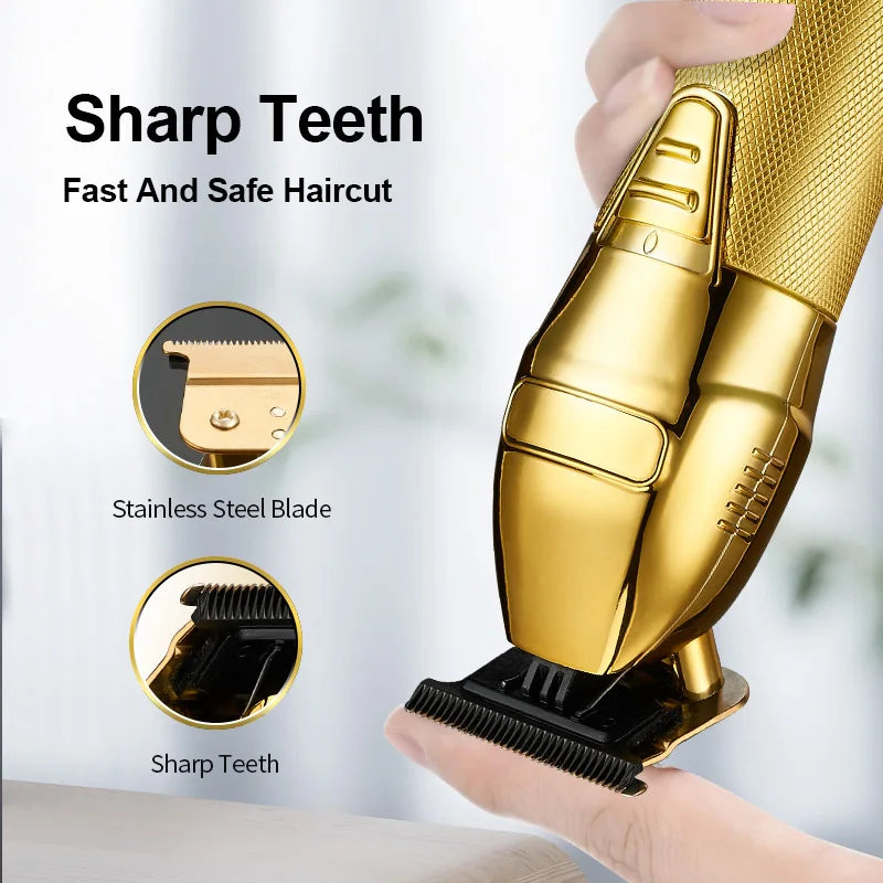 Professional Electric Pro Hair Trimmer Barber Shaver Trimmer Beard 0mm Men Hair Cutting Machine for Men