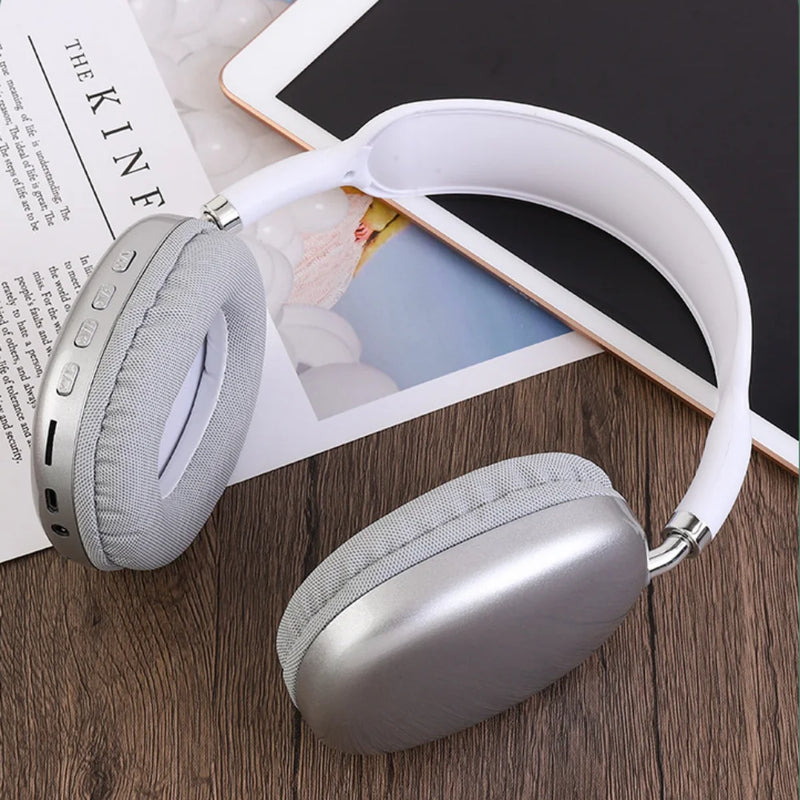 Wireless headphones with Bluetooth, smart headphones with noise reduction 