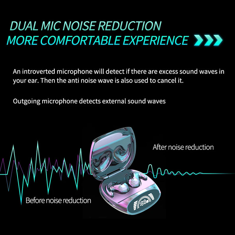 Xiaomi Sleep Invisible Headset Ipx5 Waterproof Wireless Bluetooth Earphone Earbuds With Mic For Phone Bluetooth 5.3 Headphones