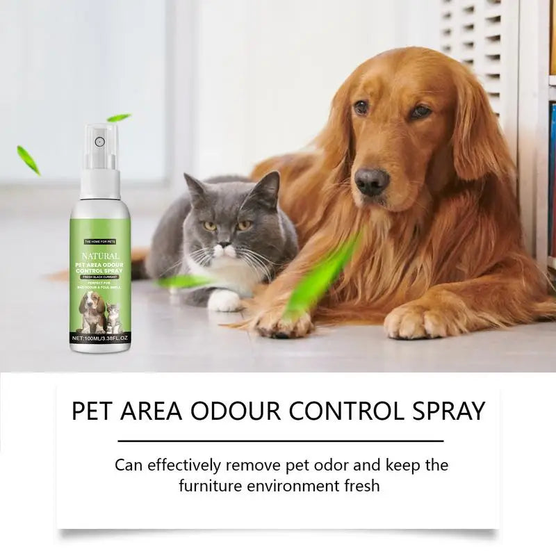 Cats And Dogs Deodorizing Spray 100ml Urine Odor Removal Air Freshening Spray Strong Odor Neutralizer Dog Spray For Nest Carpet