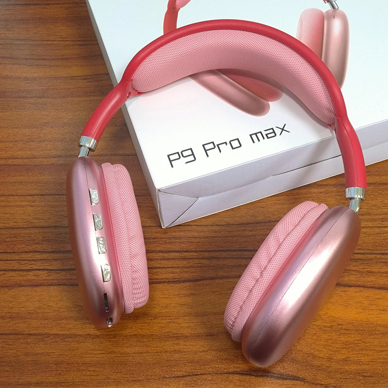 P9 Promax With Case Wireless Bluetooth Headphones Noise Cancelling Headsets Stereo Sound Earphones Gaming Headphones Supports TF