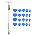 Car Paintless Dent Repair Tools Puller Removal Kit Slide Hammer Reverse Hammer Tool Body Suction Cup / Adhesive Blue Glue Tabs