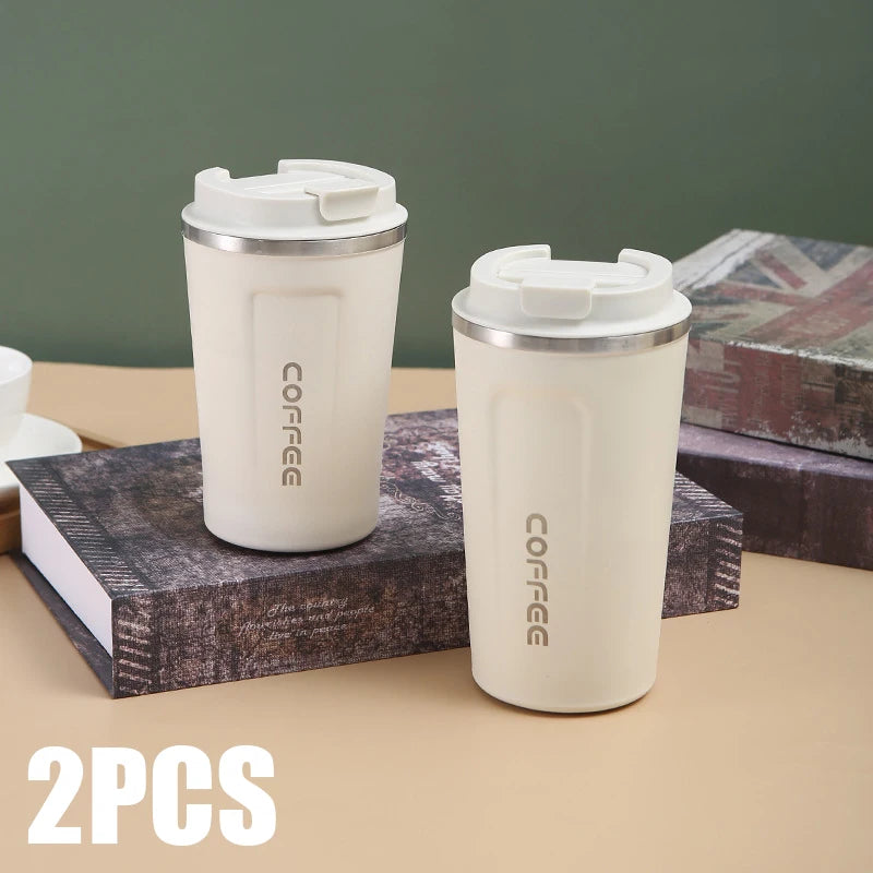 500ml stainless steel coffee cup, thermal thermos for traveling to the kitchen 