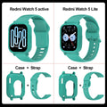 2pcs/set Stylish Band+Case For Redmi watch 5 Active Sport SmartWatch WristBand For Redmi watch 5 Lite Bracelet Band