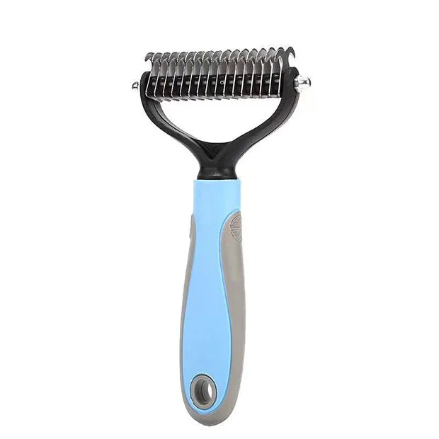 Professional Pet Deshedding Brush Dog Hair Remover Pet Hair Knot Cutter Puppy Cat Comb Brushes Dogs Grooming Shedding Supplies